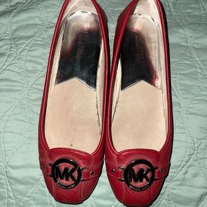 MICHAEL by Michael Kors flats! Red Look brand new! Size 9.5.